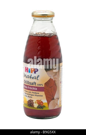 Hipp organic baby food and drink préservé sélection Mather pot verre de thé soins bébés sains légumes végétarien contenant l'enfance Banque D'Images