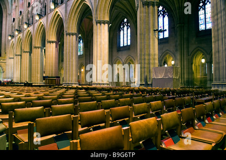 La Cathédrale Nationale de Washington à Washington DC Banque D'Images