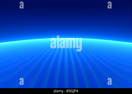 Résumé fond bleu. Banque D'Images
