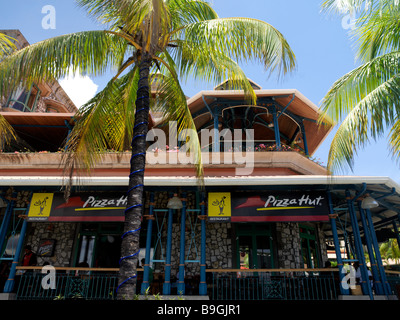 Pizza Hut Port Louis Ile Maurice Banque D'Images