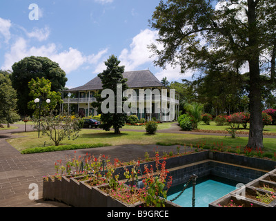 Maurice Pamplemousses Royal Sir Seewoosagur Ramgoolam Botanical Gardens Banque D'Images