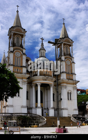 Cathédrale St Sebastian São Sebastião Ilhéus Bahia Brésil Amérique du Sud Banque D'Images