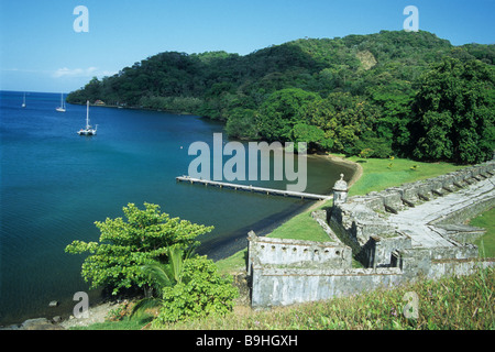 Fort San Fernando, Portobelo, province de Colón, Panama Banque D'Images