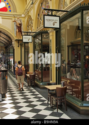 Koko black roayal australie victoria melbourne arcade Banque D'Images