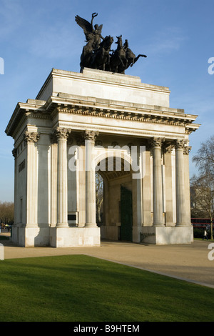 Wellington Arch, London Banque D'Images