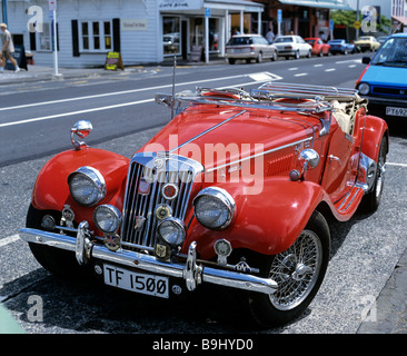 MG TF 1500 vintage, voiture, voiture de sport à Auckland, île du Nord, Nouvelle-Zélande Banque D'Images