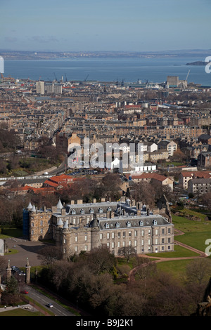 Le palais de Holyrood, Edinburgh, Scotland UK Europe Banque D'Images