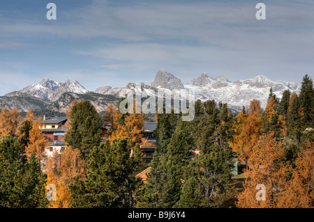 Vue du Mt Stoderzinken de la gamme Dachstein, Styrie, Autriche, Europe Banque D'Images