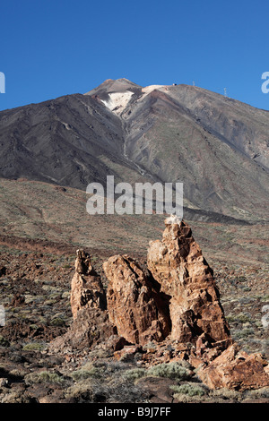 Volcan Teide, Parc National du Teide, Tenerife, Canaries, Espagne, Europe Tenerife, Canaries, Espagne, Europe Banque D'Images