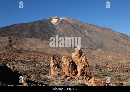 Volcan Teide, Parc National du Teide, Tenerife, Canaries, Espagne, Europe Tenerife, Canaries, Espagne, Europe Banque D'Images