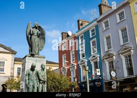 Mémorial pour le naufrage du Lusitania le 7 mai 1915, Cobh, dans le comté de Cork, Irlande Banque D'Images