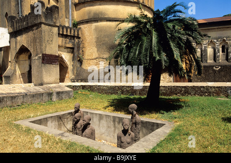 La Tanzanie, l'archipel de Zanzibar, l'île d'Unguja (Zanzibar), ville de Zanzibar, Stone Town district, classé au Patrimoine Mondial Banque D'Images