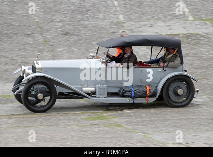 Flying Scotsman 2009 - Le procès d'Édimbourg à Londres en voiture d'époque - n°3, Jon Goodwin / David Ayre - Rolls Royce Banque D'Images