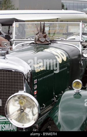 Flying Scotsman 2009 - Le procès d'Édimbourg à Londres par Vintage Car Banque D'Images