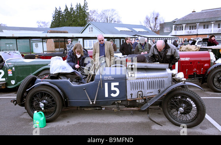 Flying Scotsman 2009 - Le procès d'Édimbourg à Londres par Vintage Car Banque D'Images