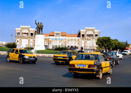 Sénégal, Dakar, Place du tirailleur, gare Banque D'Images