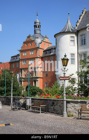 Château Deutschordenschloß à Bad Mergentheim an der Tauber Baden Württemberg Allemagne Banque D'Images