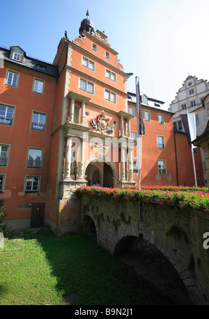 Château Deutschordenschloß à Bad Mergentheim an der Tauber Baden Württemberg Allemagne Banque D'Images