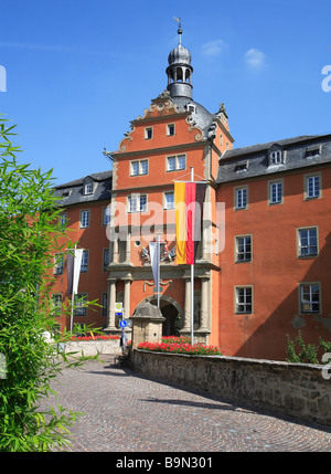 Château Deutschordenschloß à Bad Mergentheim an der Tauber Baden Württemberg Allemagne Banque D'Images