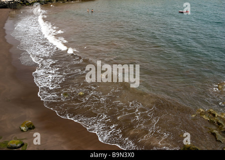Près de plage déserte à Madère Portugal Europe Banque D'Images