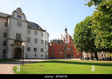 Château Deutschordenschloß à Bad Mergentheim an der Tauber Baden Württemberg Allemagne Banque D'Images
