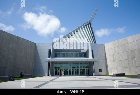 Entrée du Musée National du Corps des Marines à Quantico en Virginie Banque D'Images