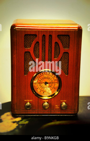 Radio Vintage nostalgique Banque D'Images