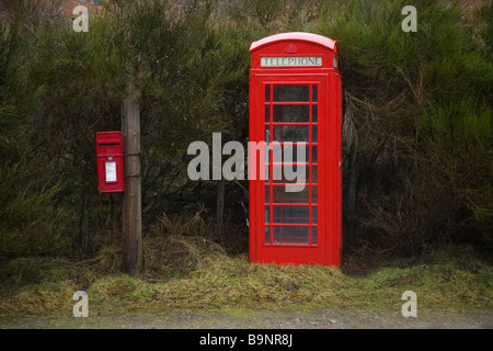 English téléphone fort Banque D'Images