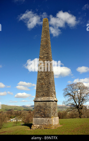 Le Monument d'Elbe, Hollins, Ferme, Parc National de Lake District, Cumbria, Angleterre, Royaume-Uni, Europe. Banque D'Images