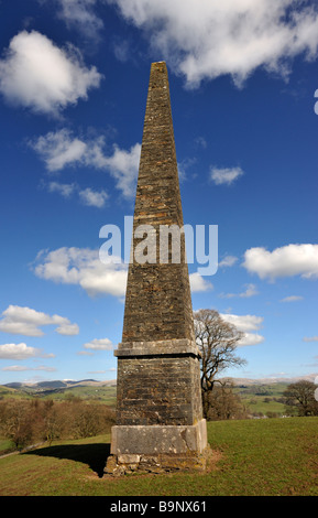 Le Monument d'Elbe, Hollins, Ferme, Parc National de Lake District, Cumbria, Angleterre, Royaume-Uni, Europe. Banque D'Images