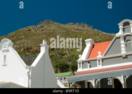 Toits à Simon's Town, péninsule du Cap, Afrique du Sud Banque D'Images