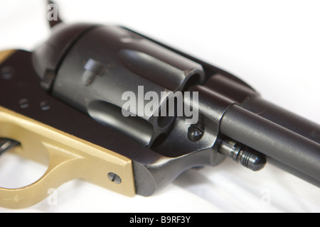 Revolver calibre 45 close-up Banque D'Images