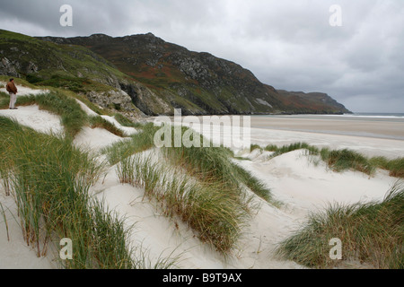 L'Maghera grottes sont à 5 km de la ville de Ardara. Le comté de Donegal, en République d'Irlande. Banque D'Images