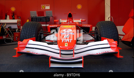 La Scuderia Ferrari v10 au Goodwood Festival of Speed, 9 juillet 2006 Banque D'Images