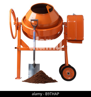 Mélangeur de ciment Banque D'Images