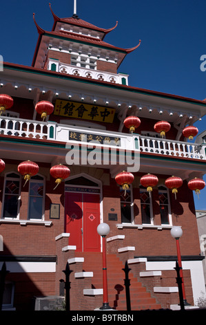 Chinatown à Victoria en Colombie-Britannique sur l'île de Vancouver Banque D'Images