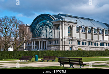 Musée royal de l'Armée et d'histoire militaire dans le parc du Cinquantenaire à Bruxelles, Belgique. Banque D'Images