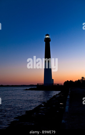 Barnegat Lighthouse Long Beach Island New Jersey USA Banque D'Images