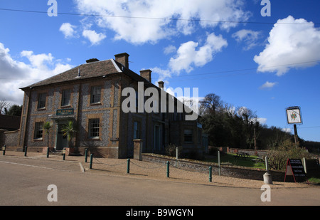 L'hôtel Victoria à Holkham sur la côte nord du comté de Norfolk. Banque D'Images