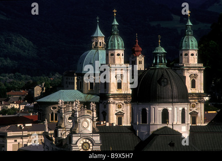 Collégiale Vieille Ville Salzbourg Autriche Europe Etat Banque D'Images