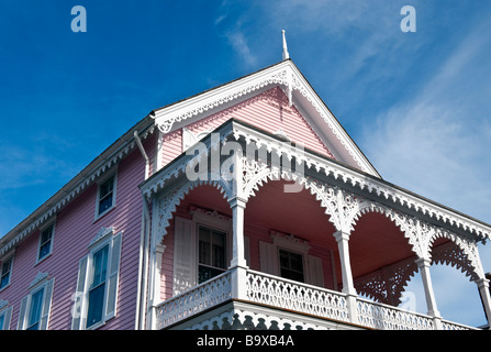 Victorian guest house à Cape May dans le new jersey usa Banque D'Images
