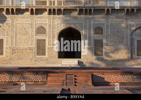 Tombeau Itmad Ud Daulah à Agra Inde Banque D'Images