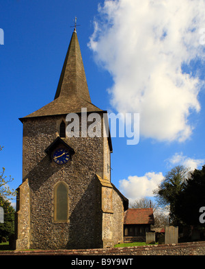 Église St Marys, Downe, Bromley, Kent, Angleterre, Royaume-Uni. Banque D'Images