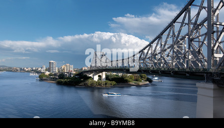 Le Story Bridge Brisbane Australie Banque D'Images