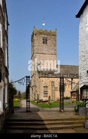 Eglise de Saint Mary, Kirkby Lonsdale, Cumbria, Angleterre, Royaume-Uni, Europe. Banque D'Images