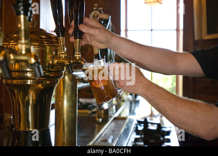 Haus Hog Brewery, Fayetteville, Arkansas, États-Unis d'Amérique Banque D'Images