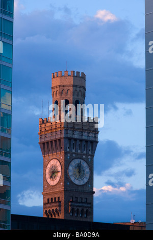 Emerson Bromo Seltzer Tower inspire le Palazzo Vecchio abrite maintenant studios d'art, Baltimore, Maryland Banque D'Images