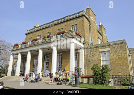 Clissold House Clissold Park Stoke Newington Hackney London England UK Banque D'Images