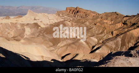 Zabriskie Point, Death Valley National Park, California USA - image en haute résolution Banque D'Images