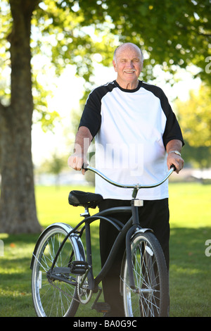 Man par location Banque D'Images